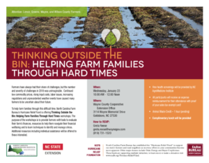 Workshop flyer image