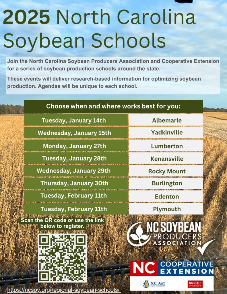 North Carolina Soybean Schools