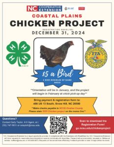 Cover photo for Register Now for the 2025 Coastal Plains Chicken Project