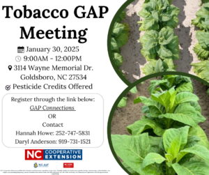 Cover photo for 2025 Tobacco GAP Meeting